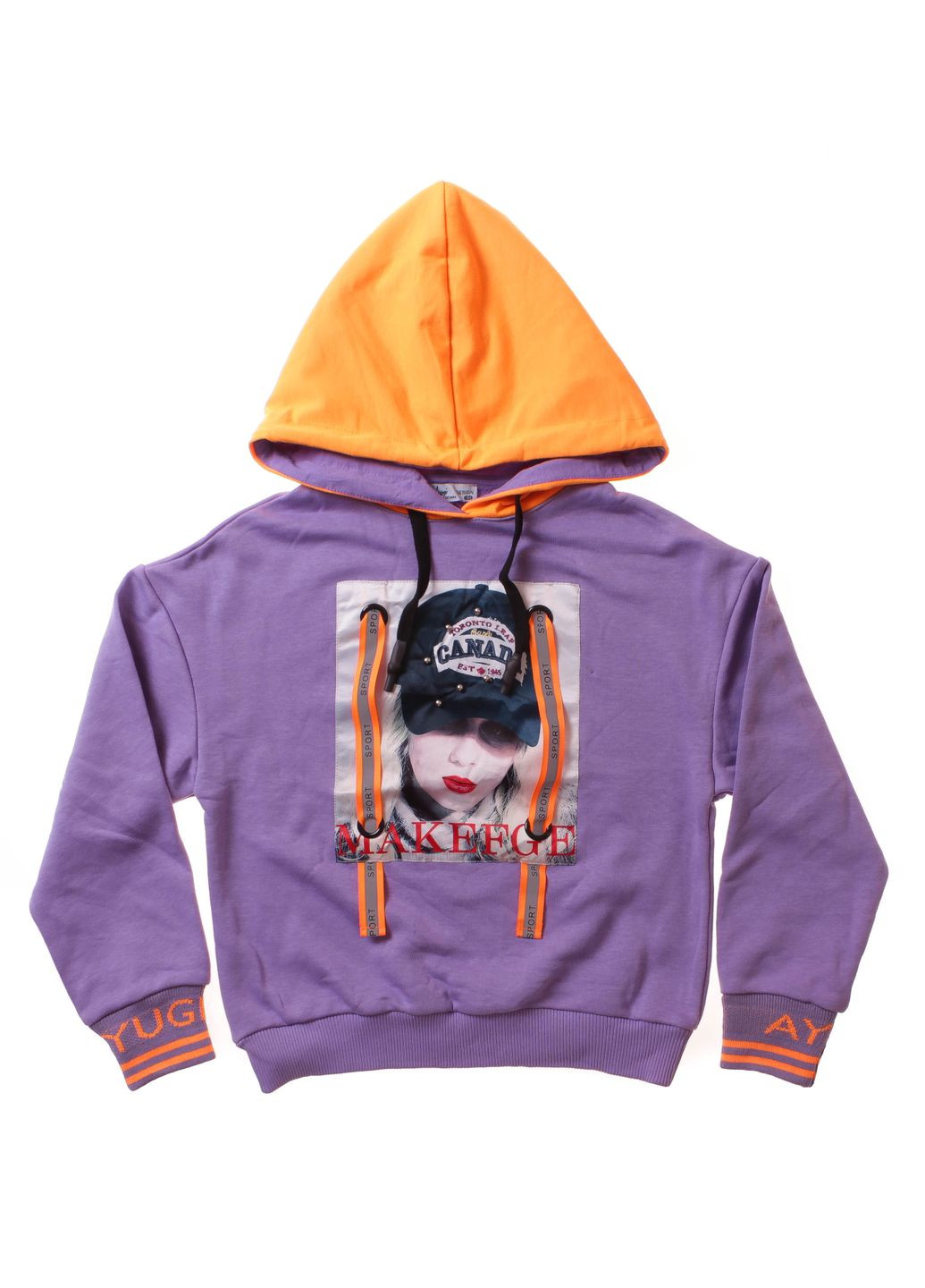 A-yugi футболка з довгим рукавом a yugi 4321 ліловий ліловий