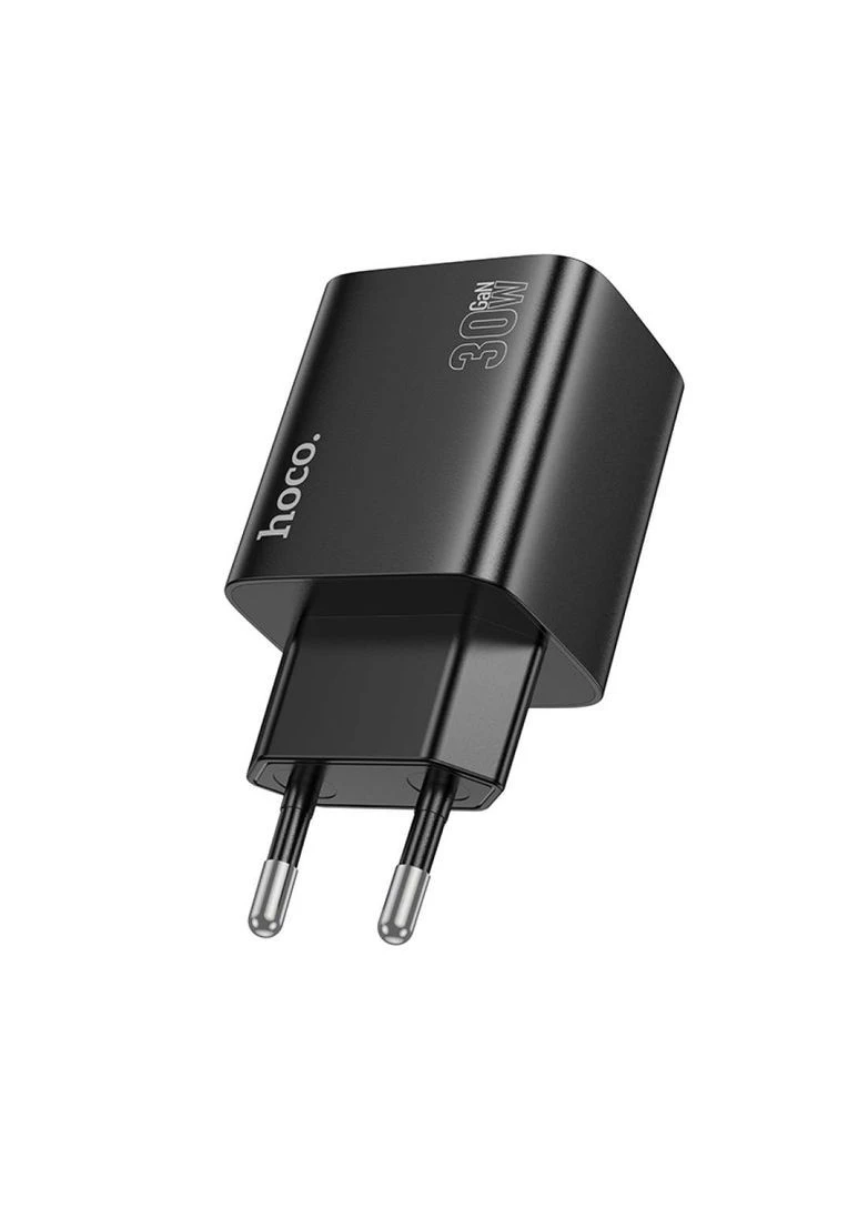 Сетевое зарядное устройство N56 Fundador four-port 30 Вт USB-C+USB-A PD/QC черный Hoco (403322485)