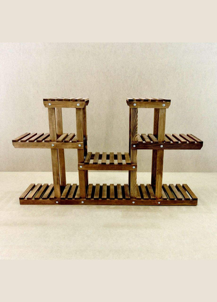 Підставка для квітів з дерева Ферран капучино (ЦВТ-003609) No Brand (328224726)