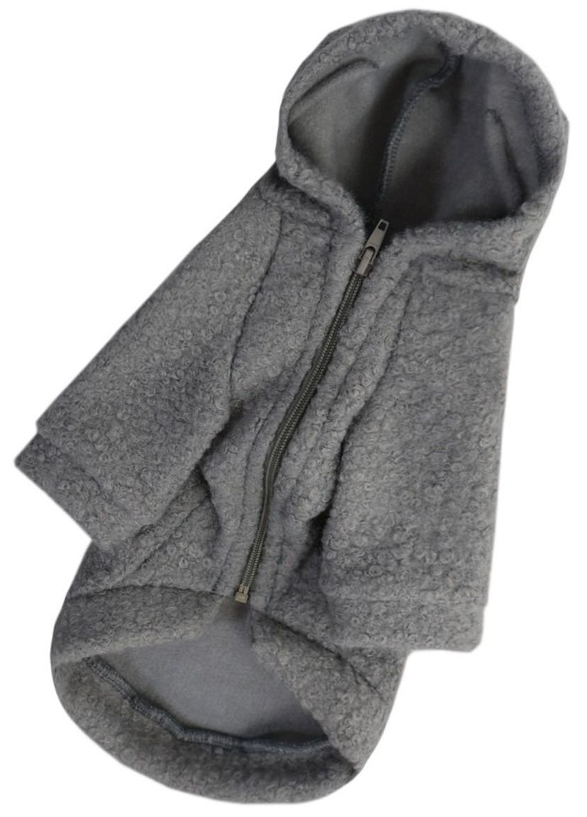 Толстовка баранчик серая Y-374 Размер 3 Dogs Bomba (370275501)