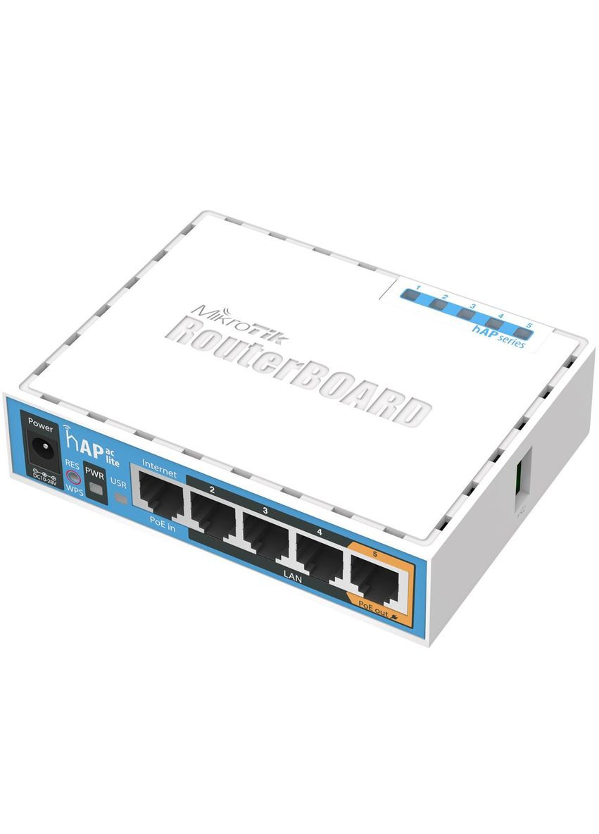Бездротовий маршрутизатор hAP AC Lite (RB952UI-5AC2ND) Mikrotik (341490317)