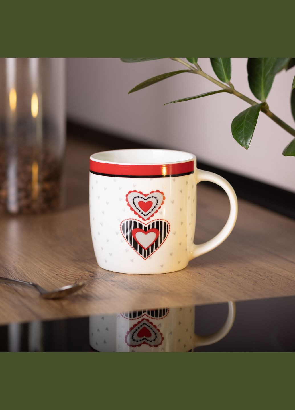 Чашка керамічна I love you 400 мл, No Brand (324218803)