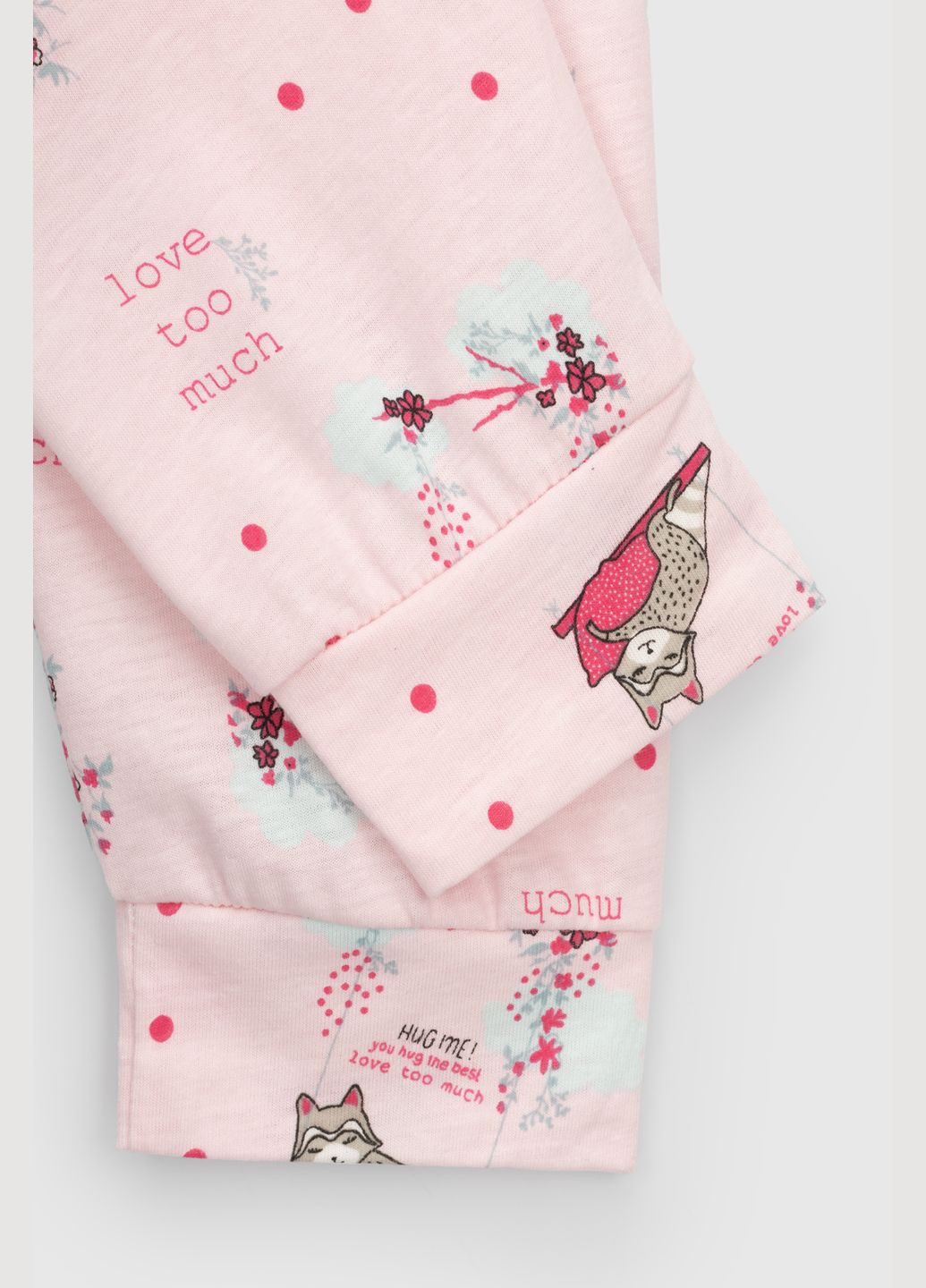 Розовая всесезон пижама Mini Moon