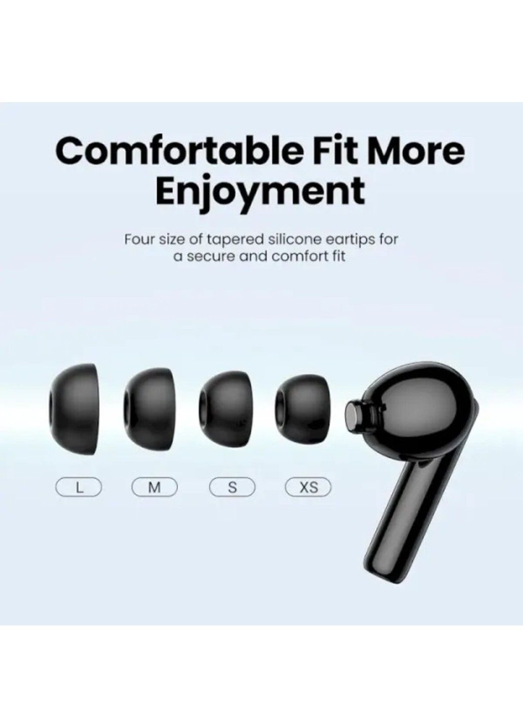 Беспроводные наушники WS106 HiTune T3 Active Noise-Cancelling Wireless Earbuds (Black)(UGR-90401) Ugreen (371362936)