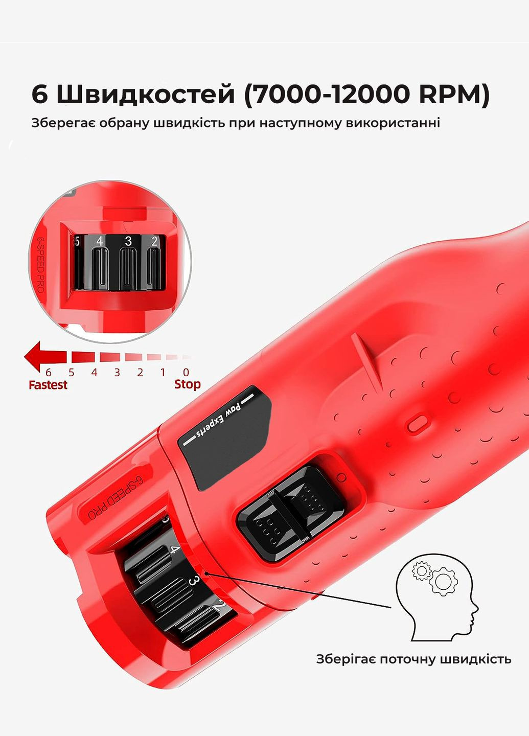 Бездротовий електричний гриндер точилка для кігтів собак та кішок Pet Nail Grinder N65 Unbranded (282841544)