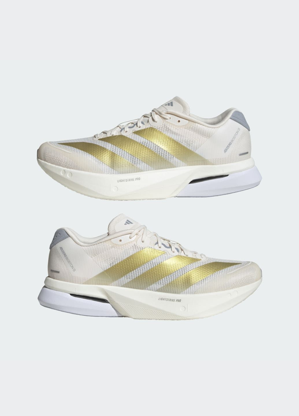 Белые летние кроссовки adizero boston 13 adidas