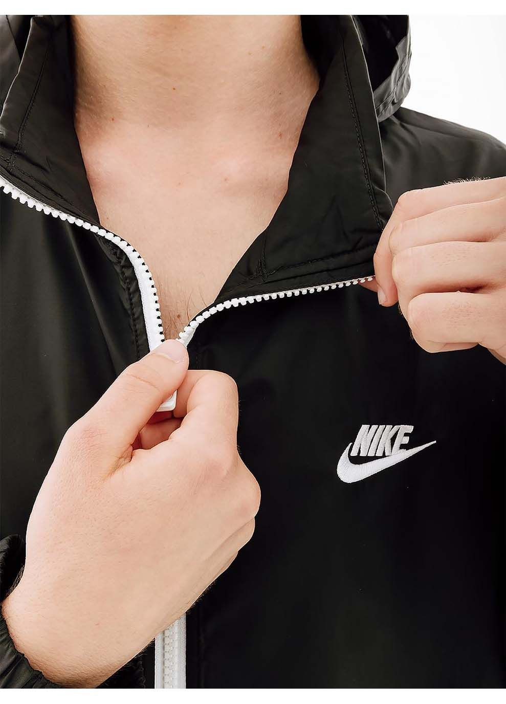 Мужской Спортивный костюм M CLUB LND WVN TRK SUIT Черный Nike (302249583)