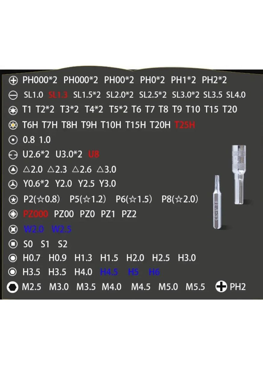 Набор отверток 115 в 1 инструмент для ремонта (PW-S115V1) No Brand (370392706)