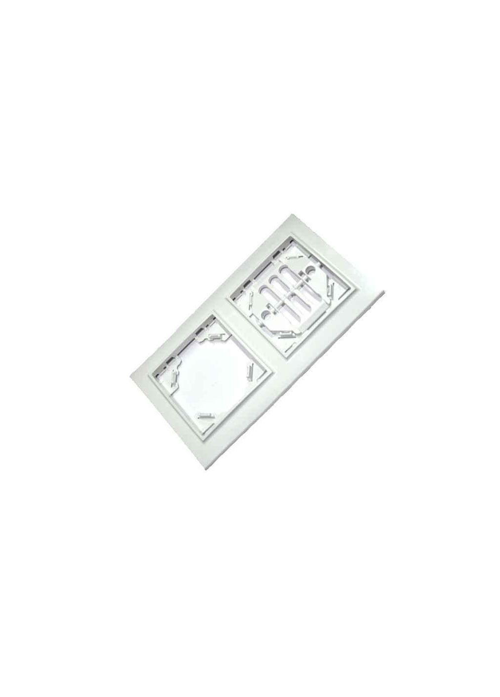 Рамка горизонтальная Milana Белый ТМ GiSelt (340285505)