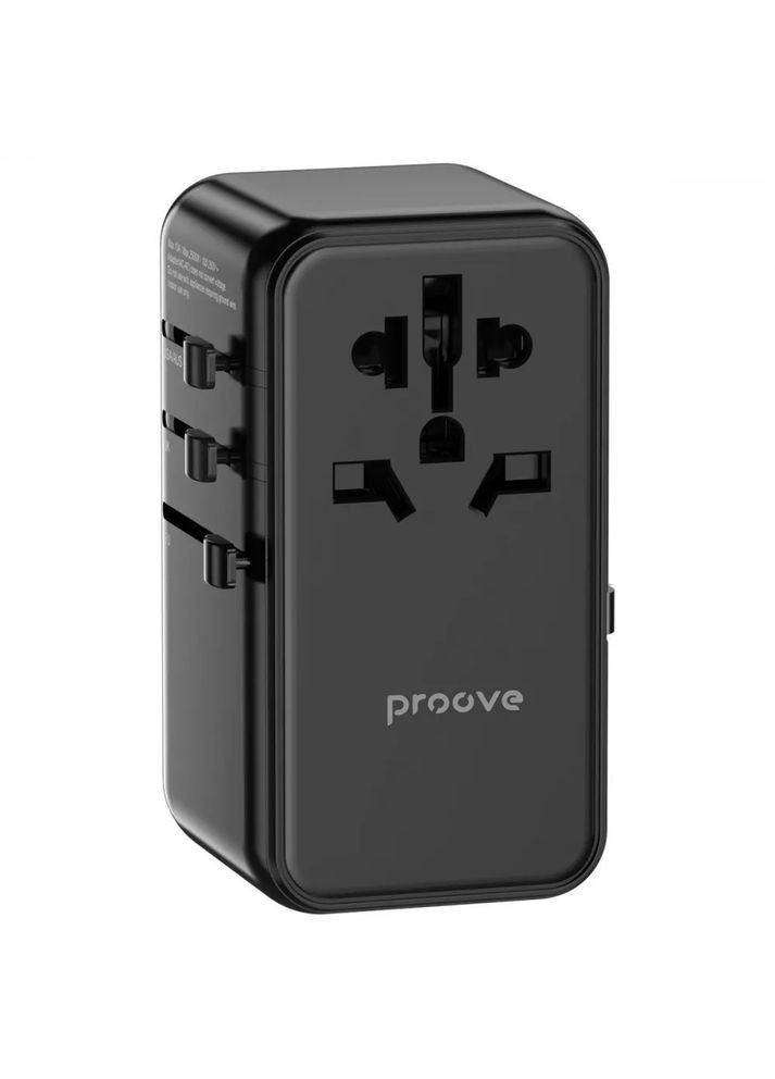 Адаптер зарядное - переходник Trip 85W на все типы розеток Proove (302434709)
