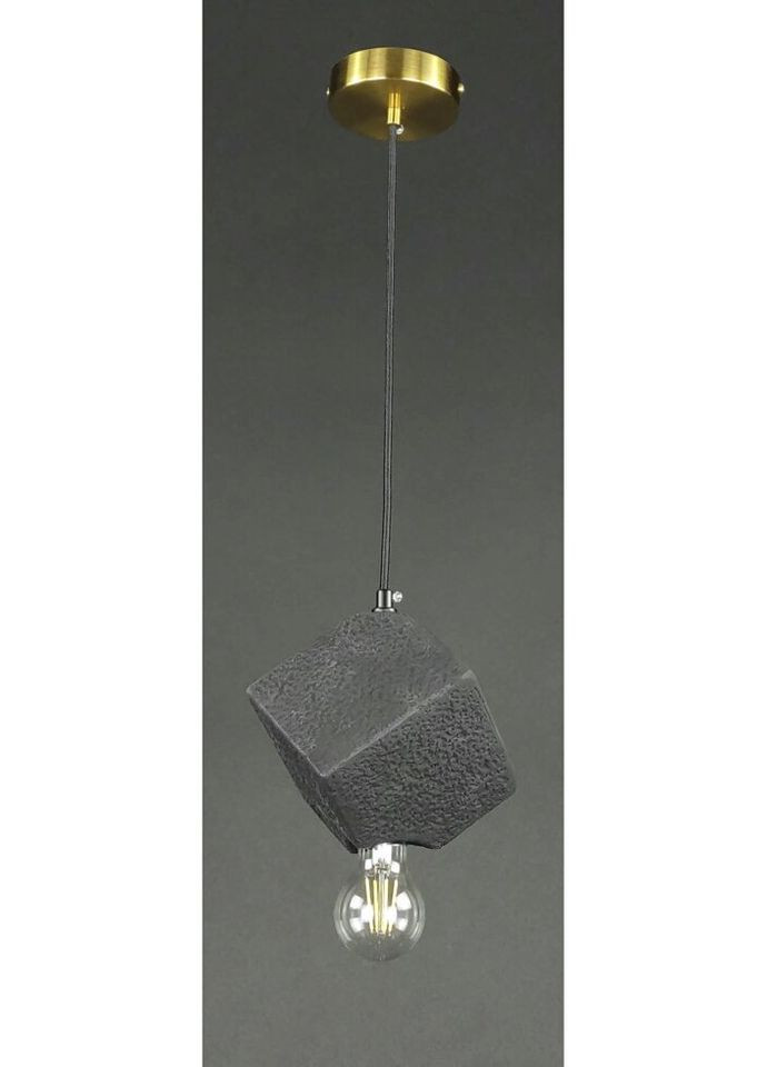 Люстра подвесная на 1 лампочку 27704 Латунь 25-180х15х15 см. Sunnysky (335975292)