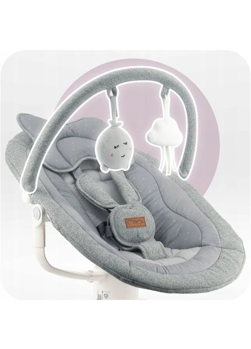 Крісло-гойдалка PEARL Grey MoMi (397609221)