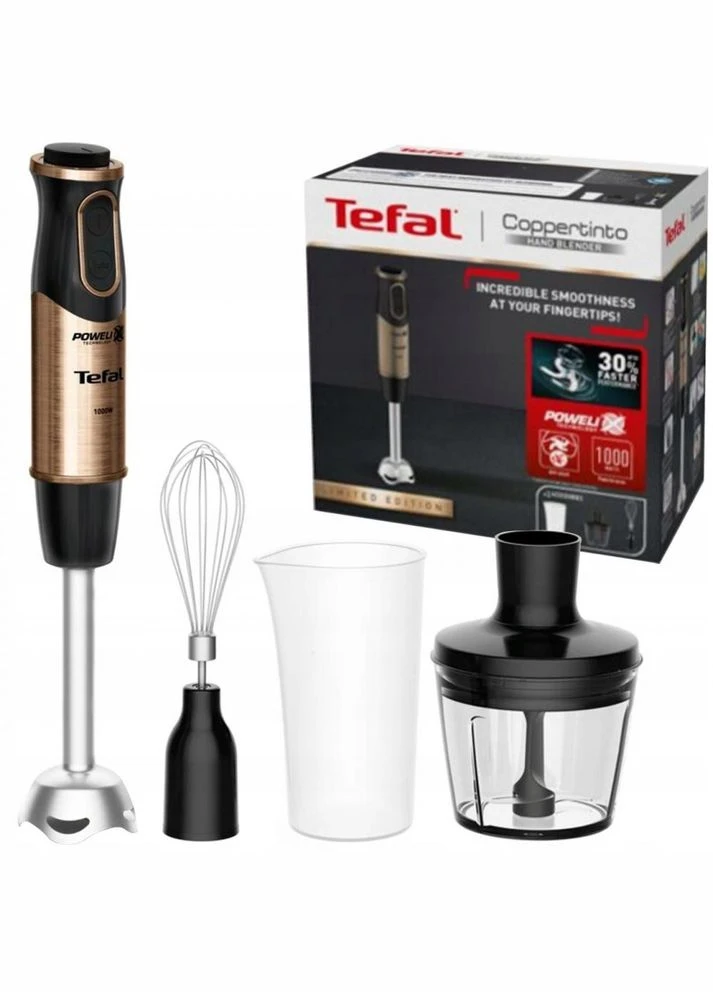 Занурювальний блендер Quickchef HB656G10 Tefal (315602390)