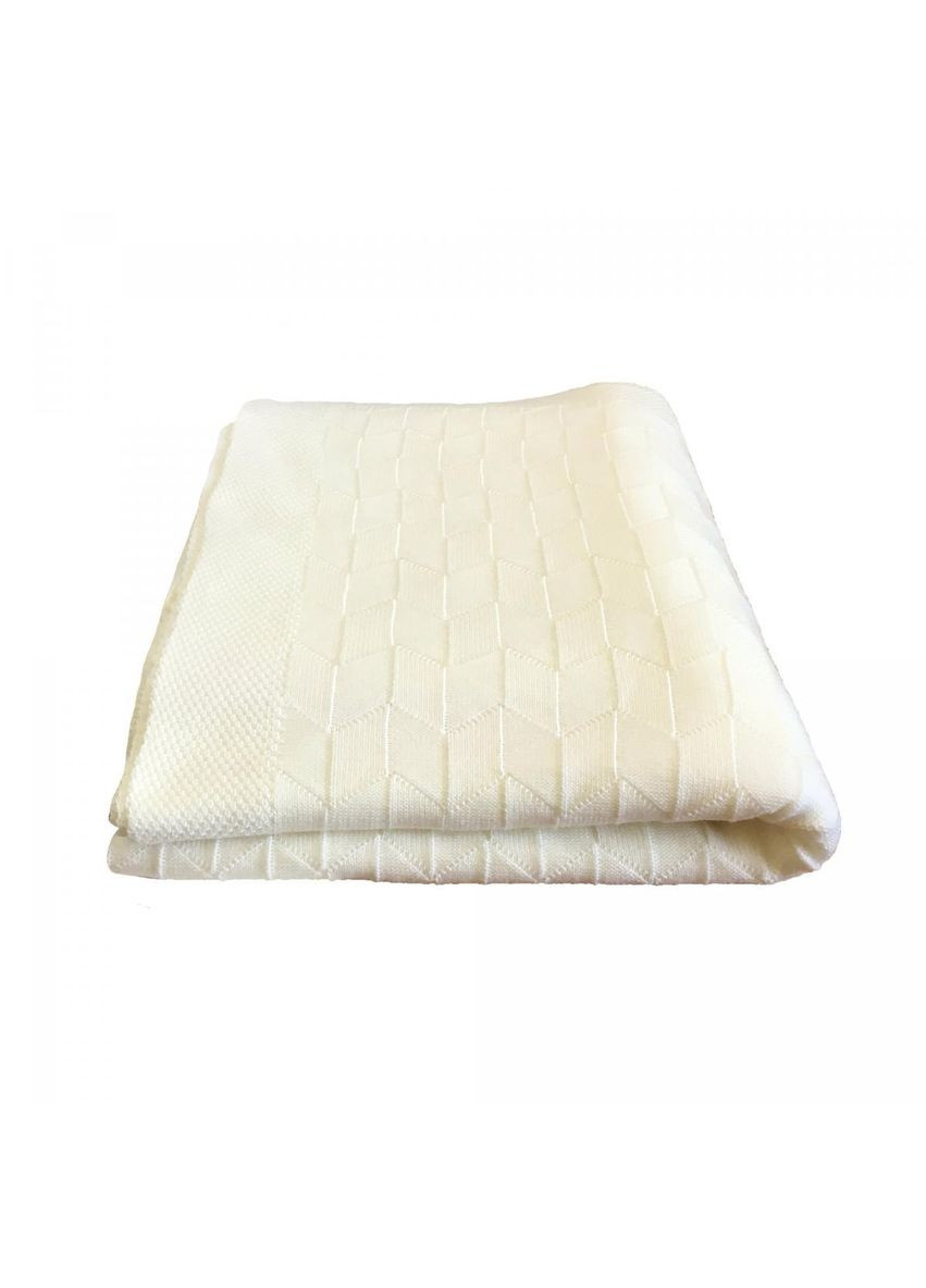 Плед в'язаний Touch молочний ТМ Прованс (367726786)