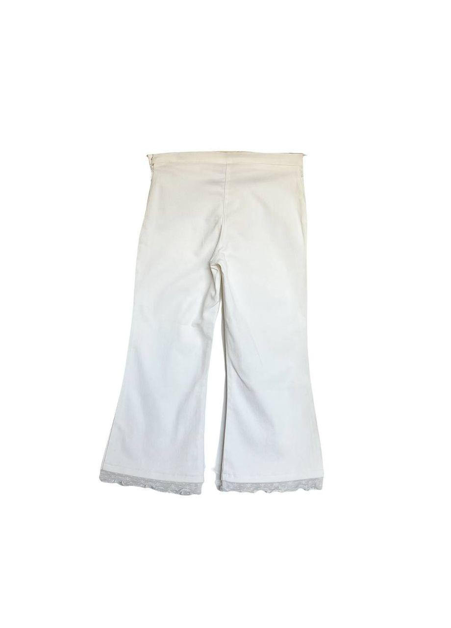 Белые кэжуал летние брюки Marasil