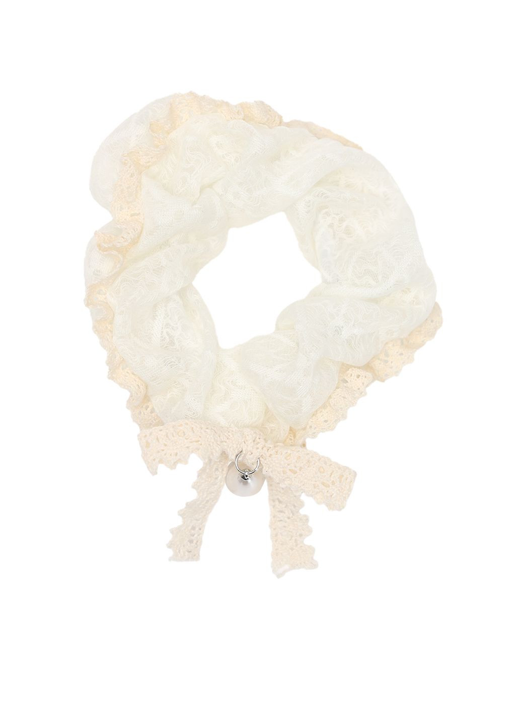 Резинка для волос женская цвет белый ЦБ-00278391 Yuki (353834882)