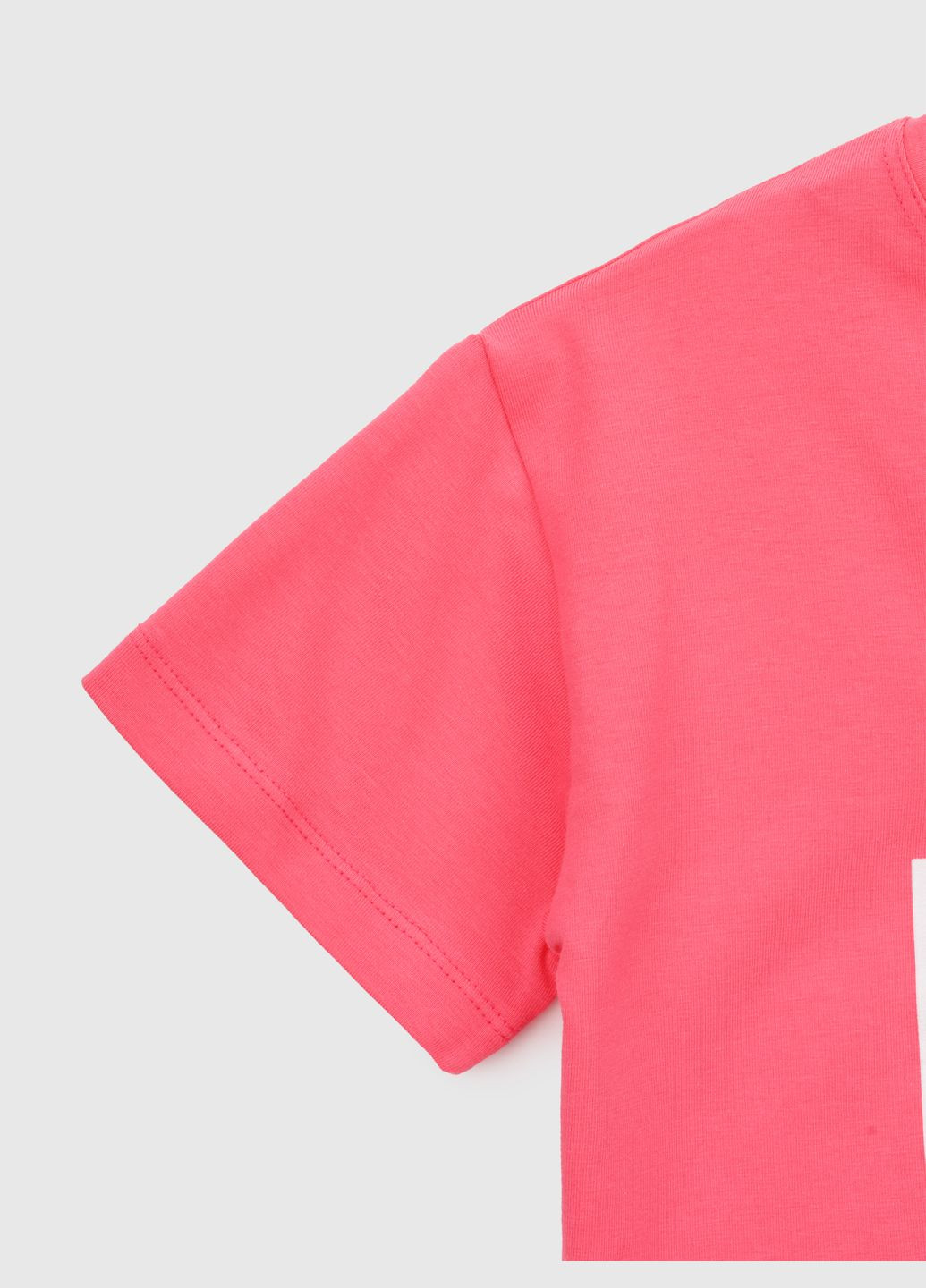 Рожева літня футболка First Kids