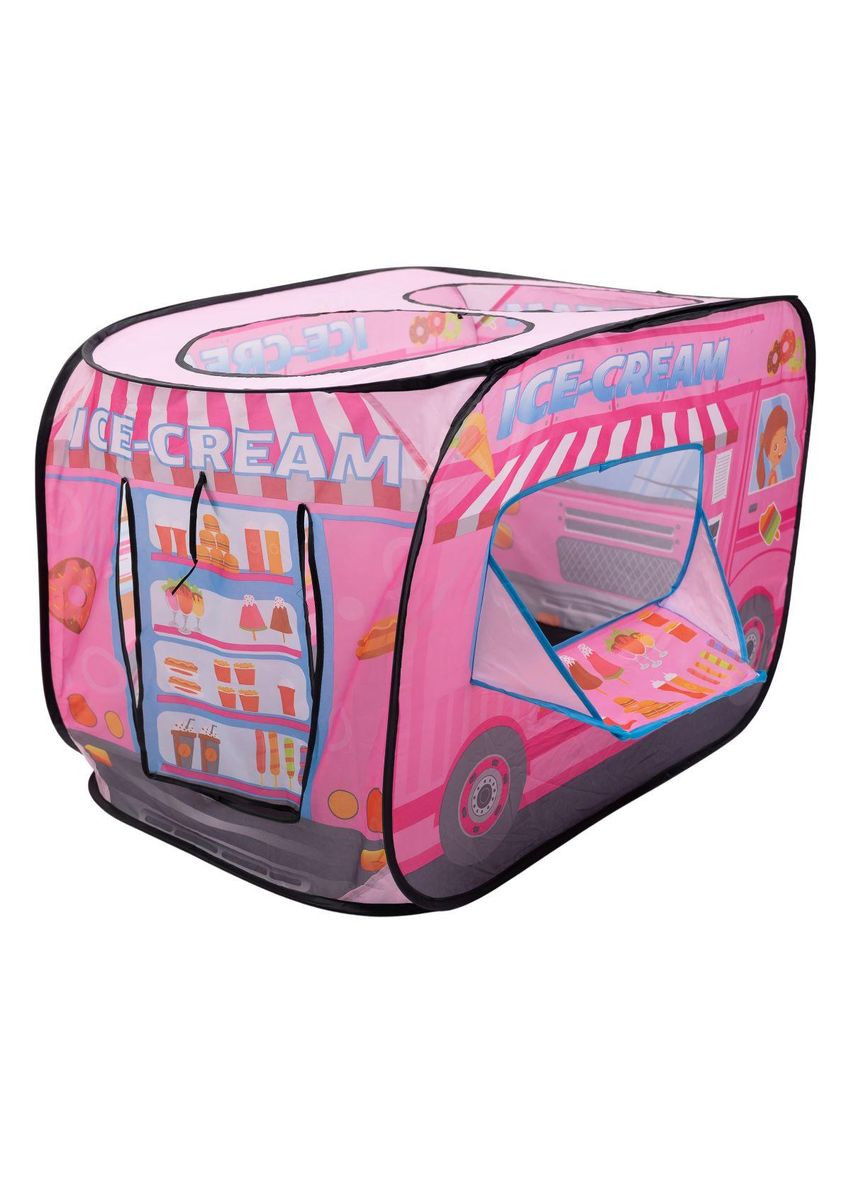 Дитячий ігровий намет «Фургон з морозивом» 110×70×66 см намет для дівчинки Рожевий HP-S-5NDP LUGI (370800943)