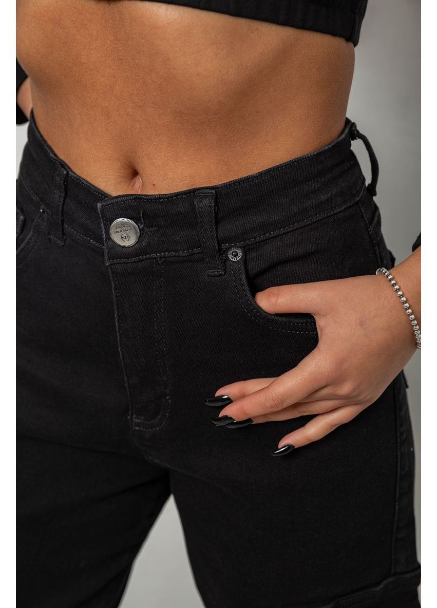 Джинсы женские однотонные Kargo 244R00946 Ager - (372463831)