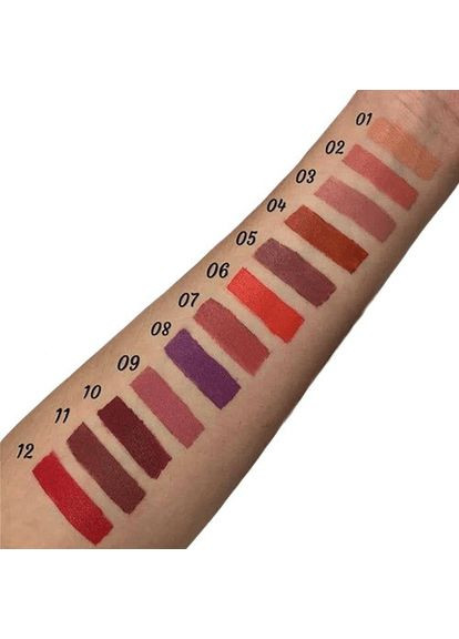 Помада карандаш для губ матовая Focus Point Matte Lippaint 14 тонн 3,5г TopFace (311216505)