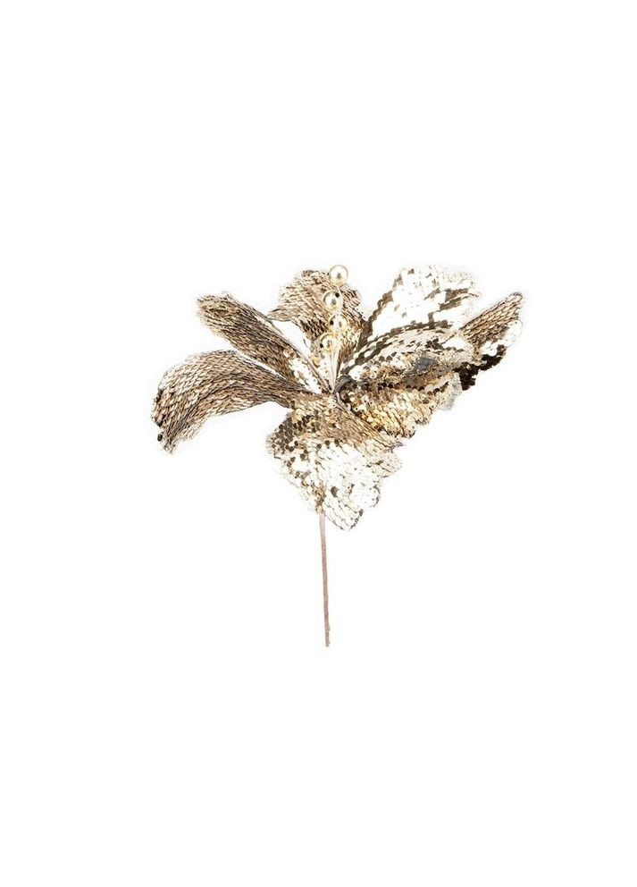 Декоративна квітка Блиск паєток Золотий (6018-040) ELISEY (370163066)