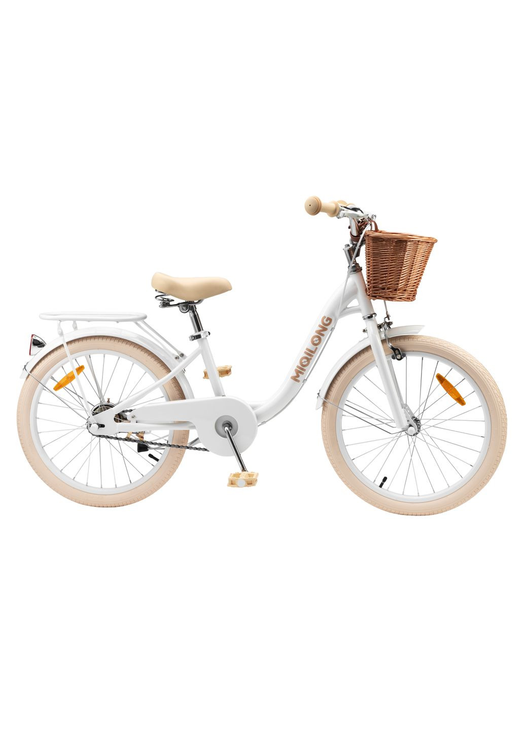 Детский велосипед LS 20" белый Miqilong (360398361)