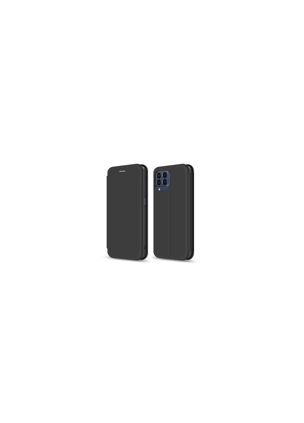 Чехол для моб. телефона Samsung M53 Flip (SoftTouch PU) Black (MCP-SM53BK) MakeFuture samsung m53 flip (soft-touch pu) black (275080037)