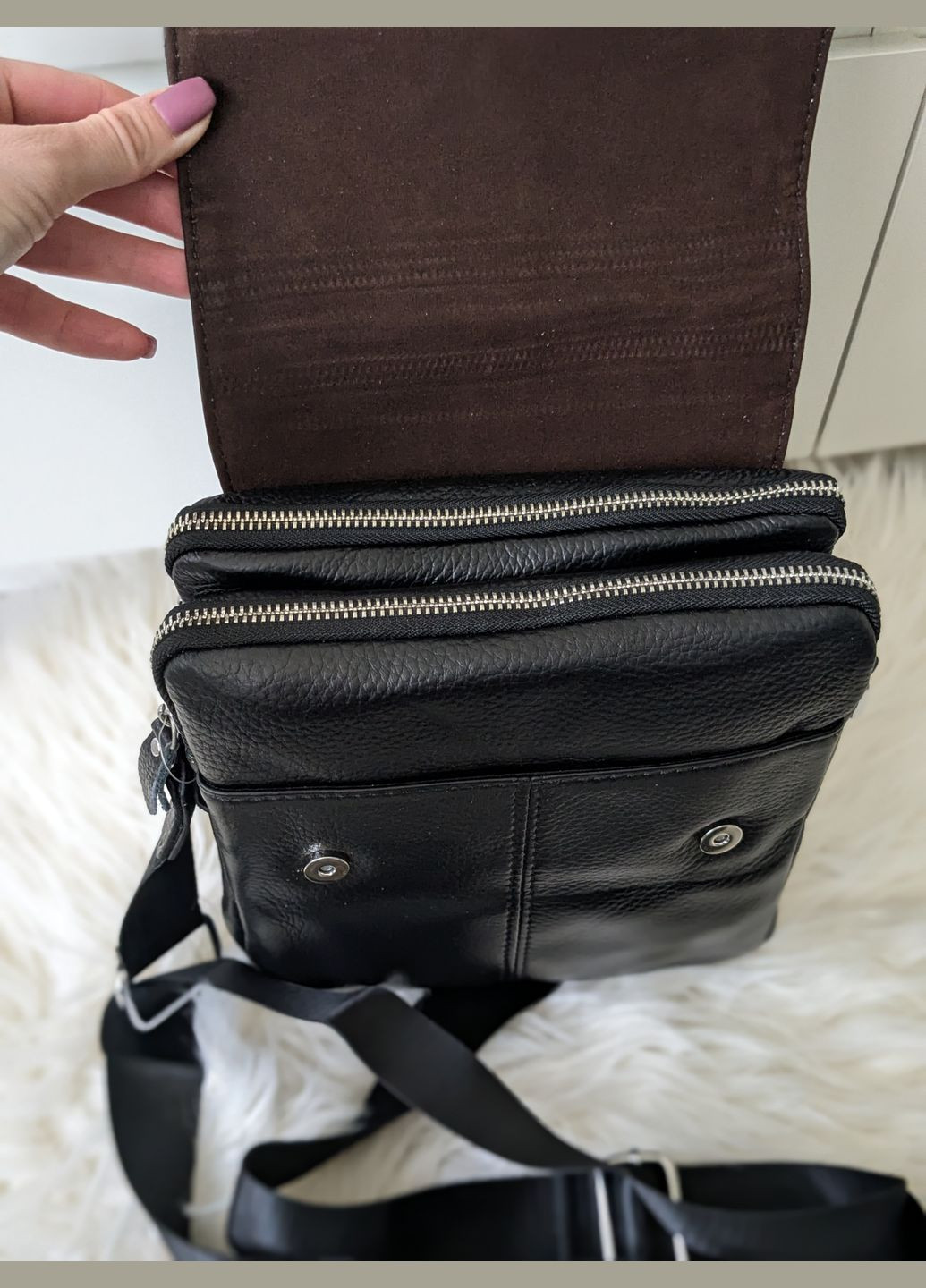 Сумка чоловіча шкіряна Vishnya (309161438)