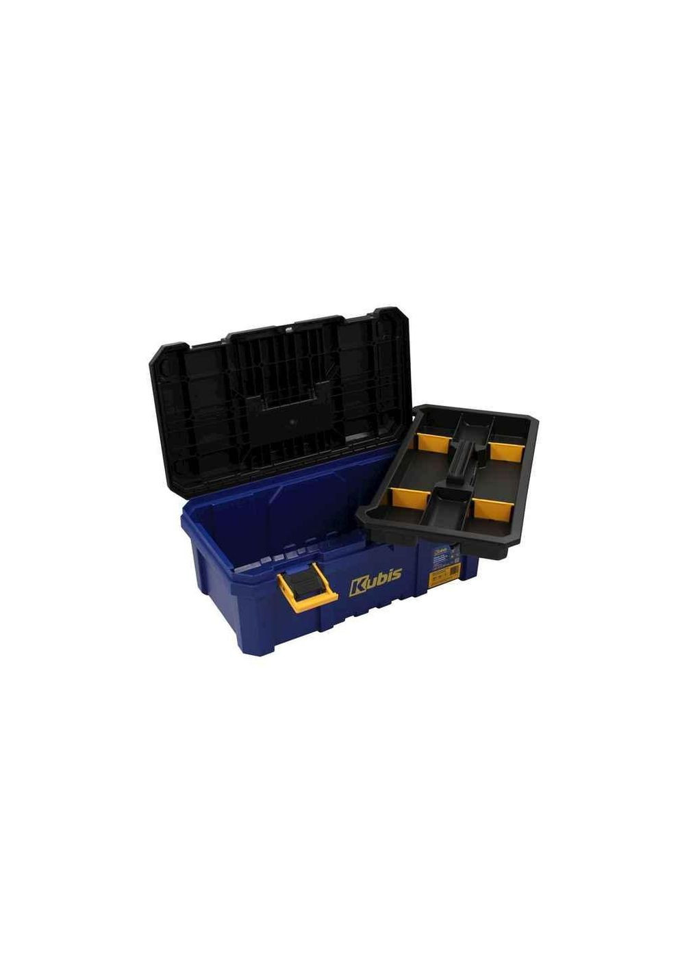 Ящик для инструмента усиленный 480*275*205 мм (19), двойные замки, TBox ТМ Kubis (305203374)