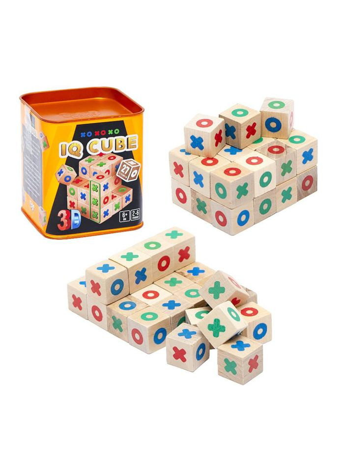 Настольная игра "IQ Cube" G-IQC-01-01U 27 игровых кубиков Danko Toys (301834580)