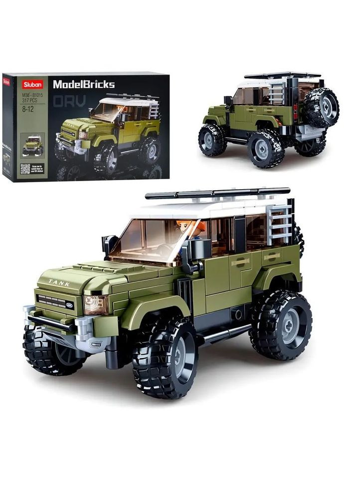 Конструктор SLUBAN ModelBricks Джип 317 дет (M38-B1015) MFC (364114291)