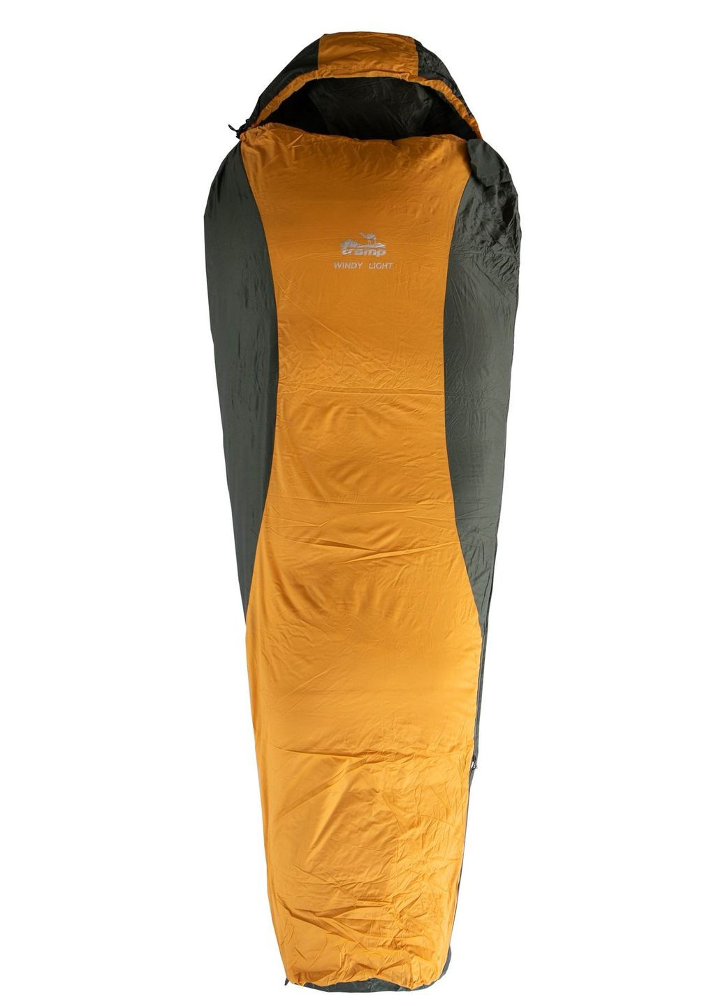 Спальный мешок кокон правый yellow/grey 220/80-55 Tramp Windy Light (333699323)