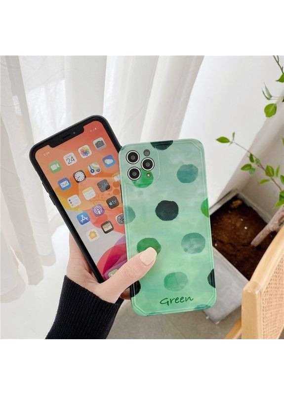 Чохол для Iphone X/XS силіконовий Green No Brand (358647207)