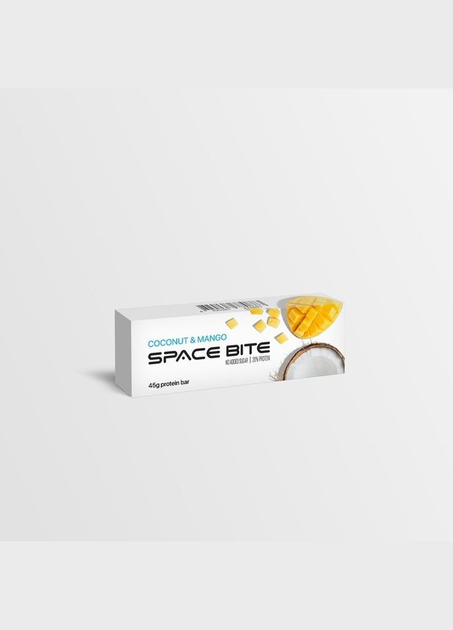 Батончик Space Bite, 10*45 грамм, кокос-манго Кокос-манго Spacefood (329194508)