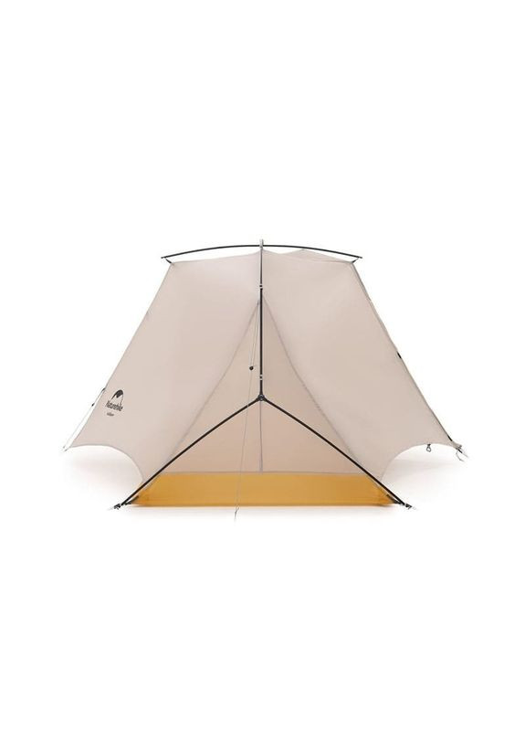 Палатка сверхлегкая одноместная NH21ZP003 Серо-желтая (6927595775424) Naturehike (322206990)