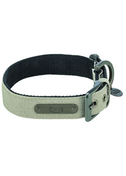 Ошейник CityStyle экстраширокий для собак хлопок XS–S 25–32 см 25 мм светло-серый (TX-1970419) Trixie (329436683)