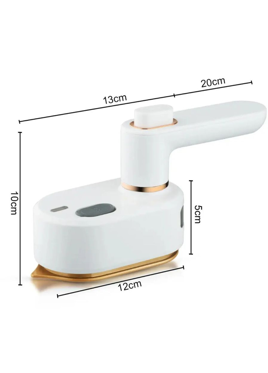 Дорожный паровой мини-утюг, 38 Вт, тефлоновая подошва, 90 мл RAF 1236W (361971331)