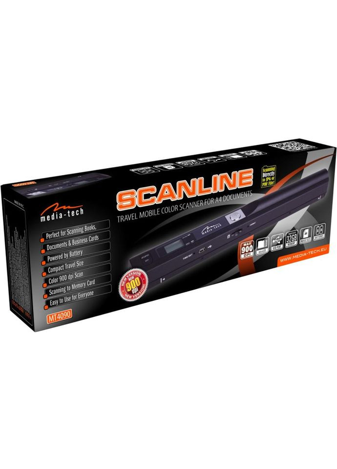 Сканер ScanLine MT4090 чорний Media-Tech (315647164)