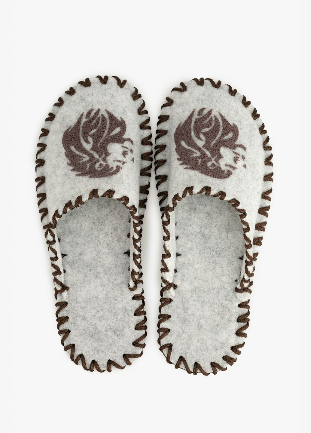 Серые тапочки мужские 309m серый shop (2000990837608) VENDS