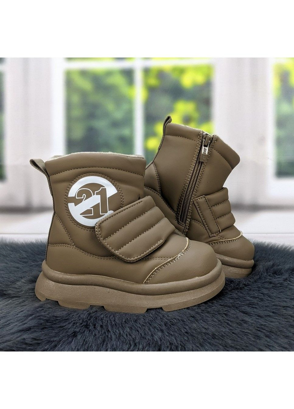 Зимние сапоги детские зимние для мальчика Jong Golf на молнии