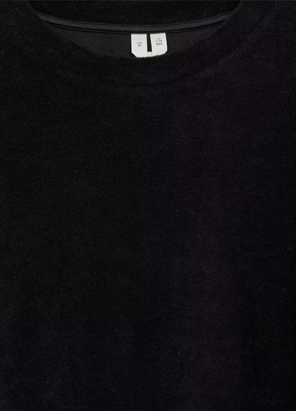 Черная футболка Arket