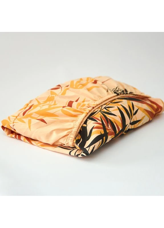 Простирадло на резинці Бязь Gold Люкс 150х190х25 см (MS-850001491) Moon&Star Bamboo Calm (386587524)