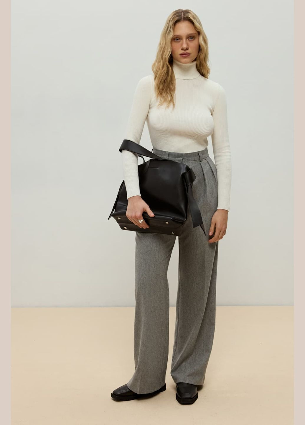 Палаццо утепленные tall Серый 578-2 Papaya (307802353)