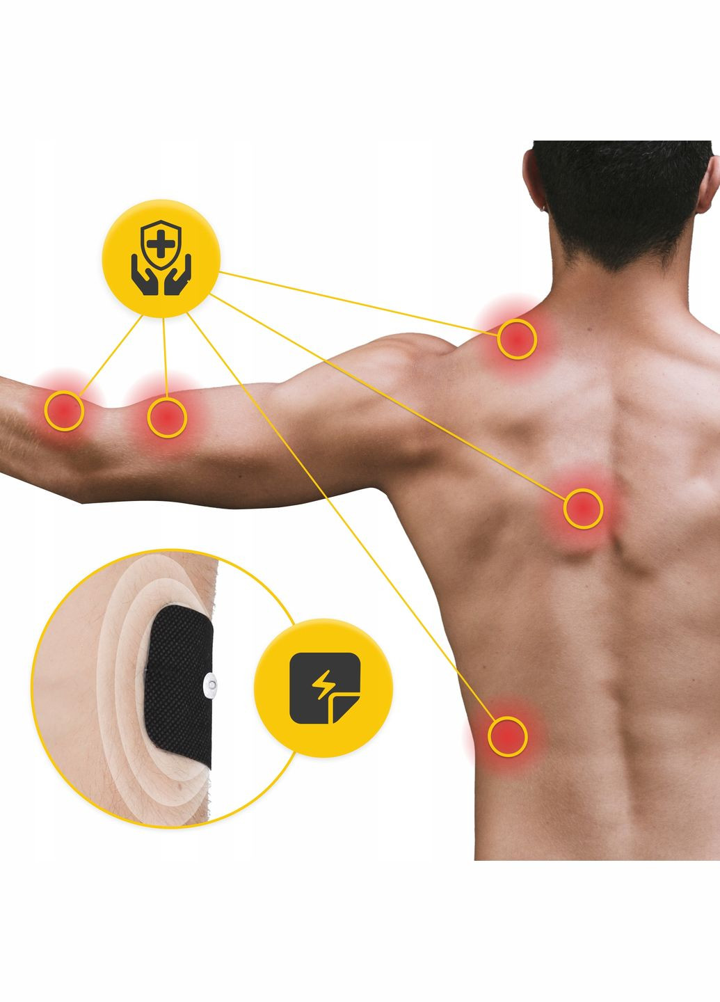 Апарат для електростимуляції м'язів Combo EVO 3 в 1 (P-5905973404389) 4FIZJO (330487049)