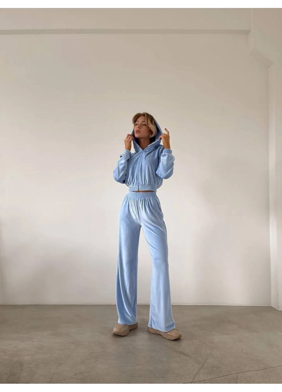 Женский велюровый костюм Fashion (382028287)