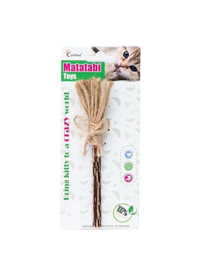 Іграшка Мітла з мататабі для котів, 16 см Eastland (365592923)