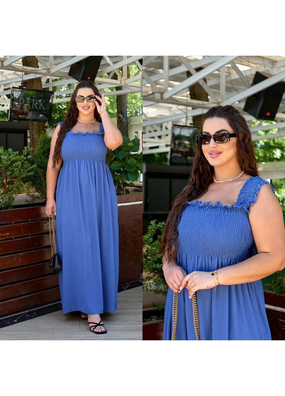 Летний женский сарафан женский макси Dress Code однотонный