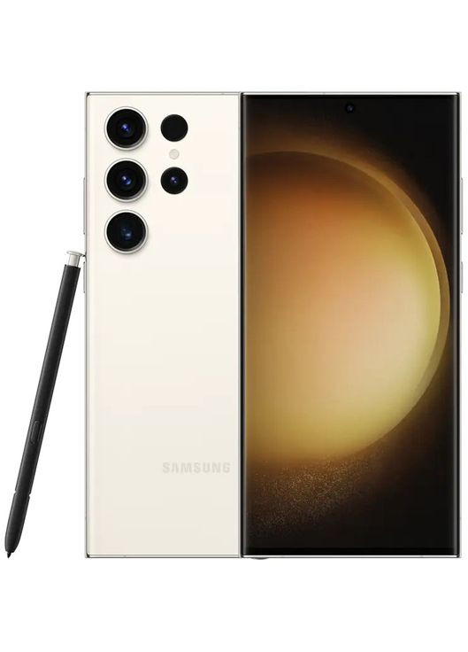 Смартфон Galaxy S23 Ultra SM-S9180 12/256GB Cream Samsung (370439334)