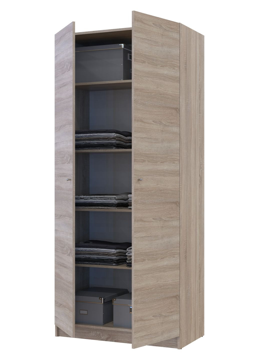 Шкаф распашный с полками Промо 90х48х204 см (DRS-011200) Doros (361998969)