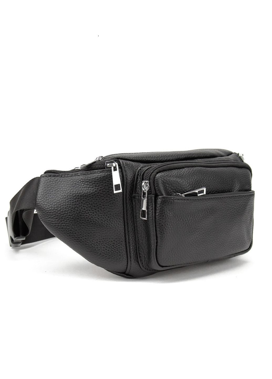 Чоловіча зручна сумка на пояс бананка через плече з натуральної шкіри флотар RoyalBag M56-2030 (338889876)